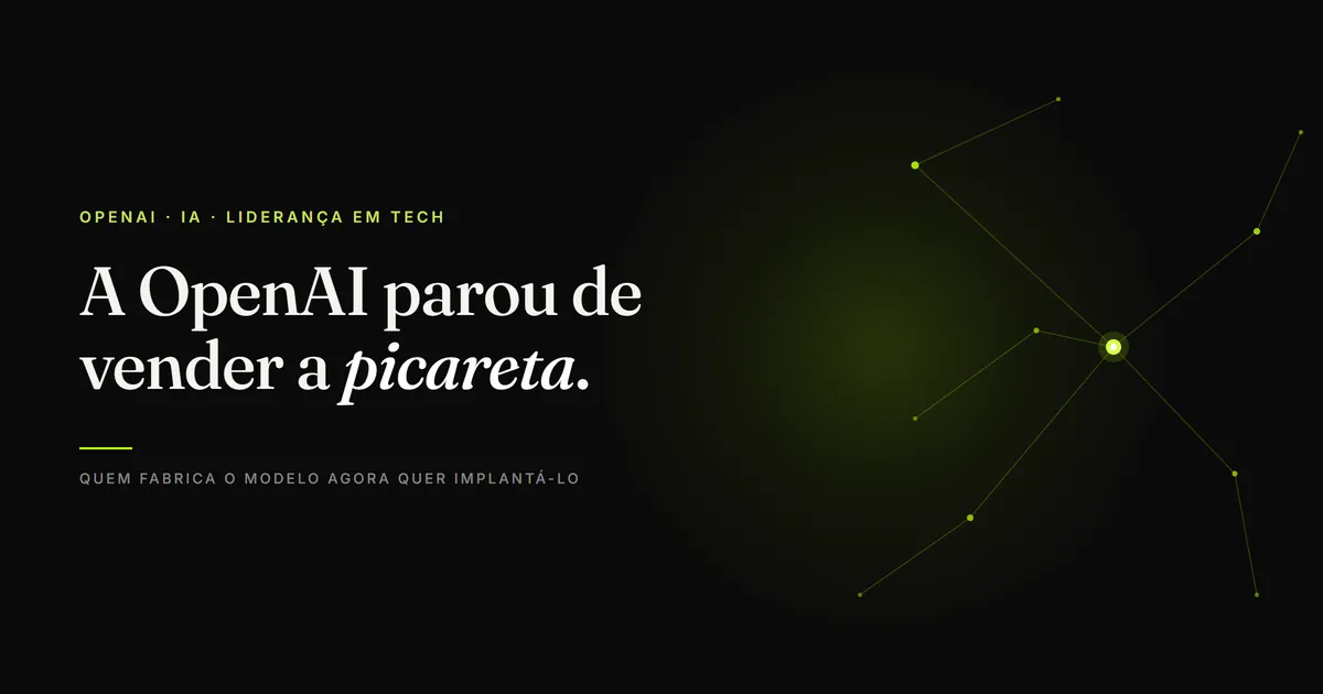 Capa de artigo sobre OpenAI
