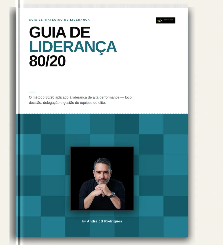 Capa do livro Liderança 80/20